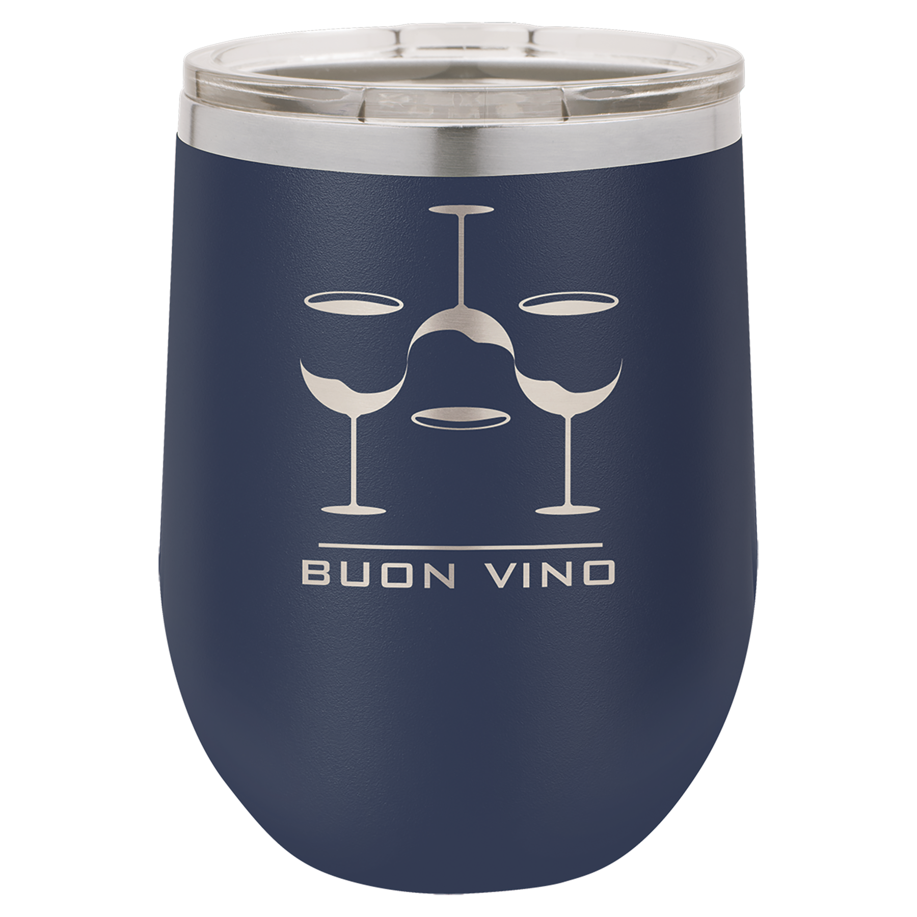 Personalized 12 oz Stemless Wine Tumbler