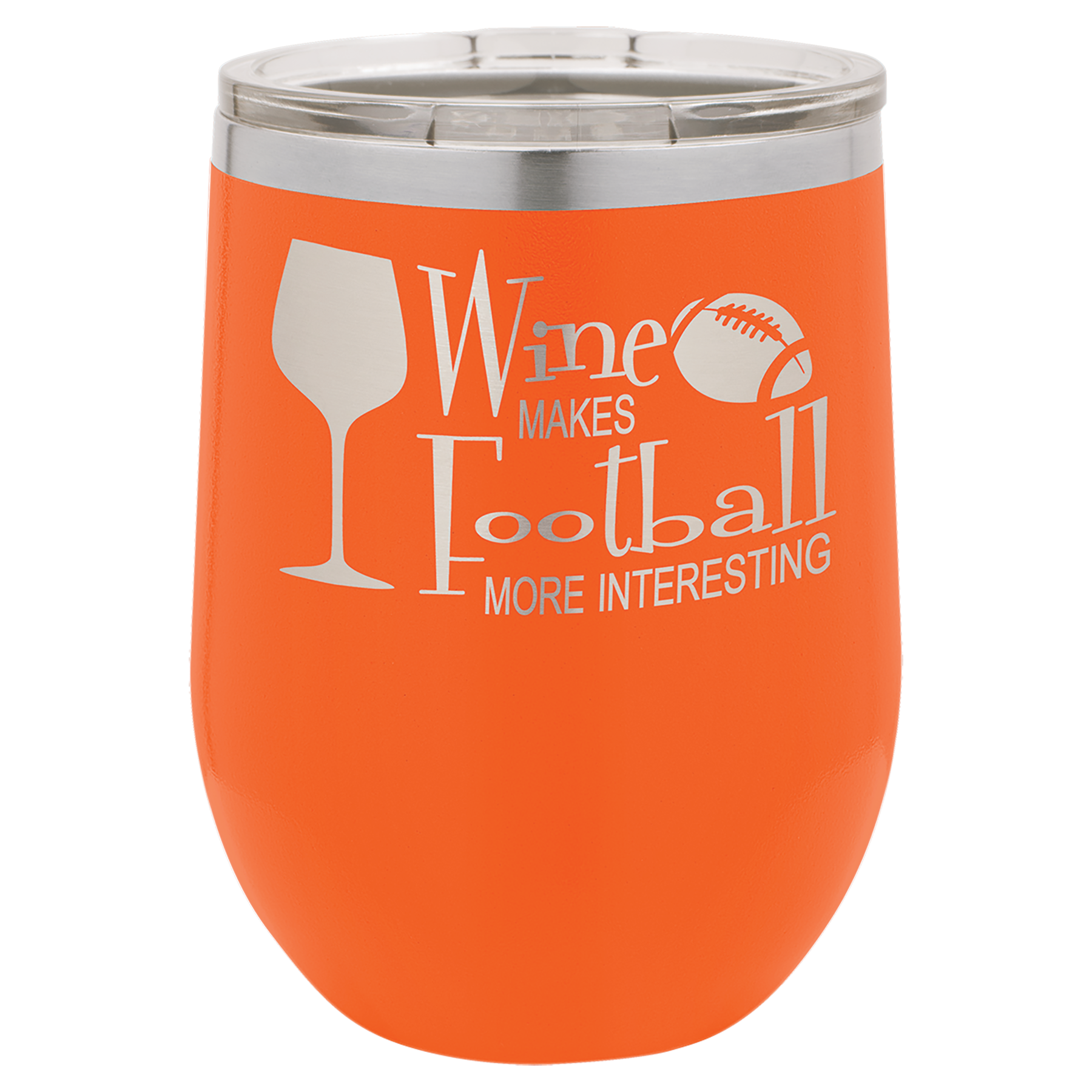 Personalized 12 oz Stemless Wine Tumbler