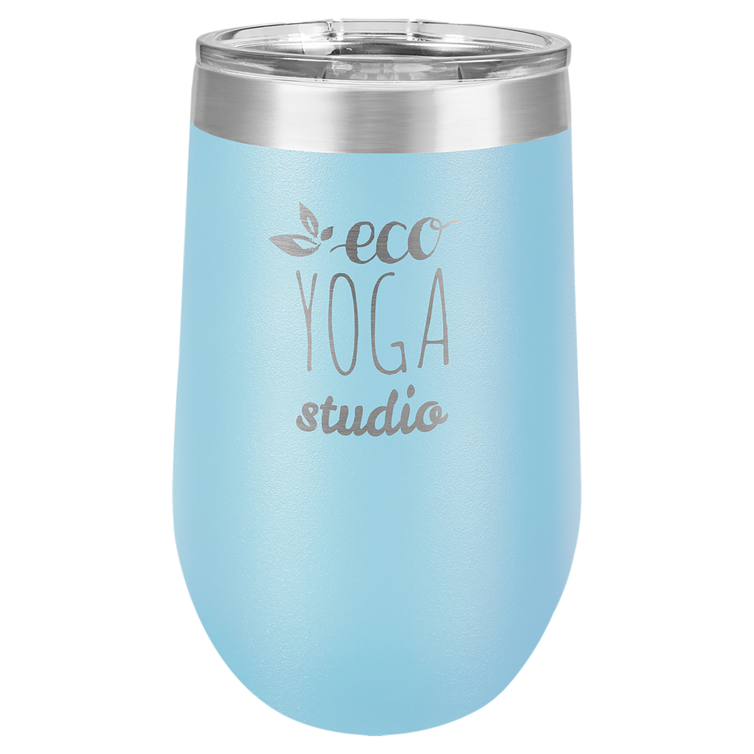 Personalized 16 oz Stemless Wine Tumbler