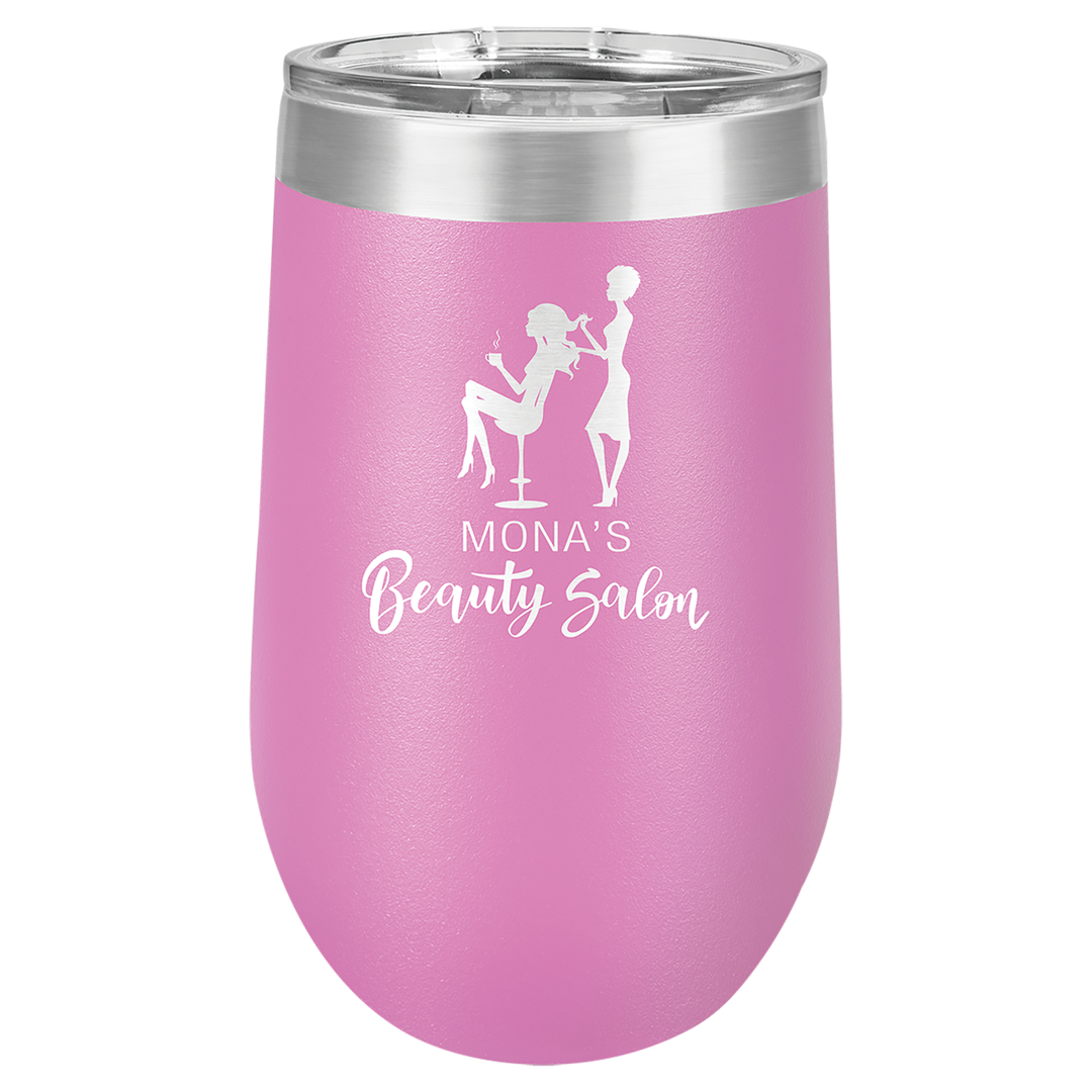Personalized 16 oz Stemless Wine Tumbler