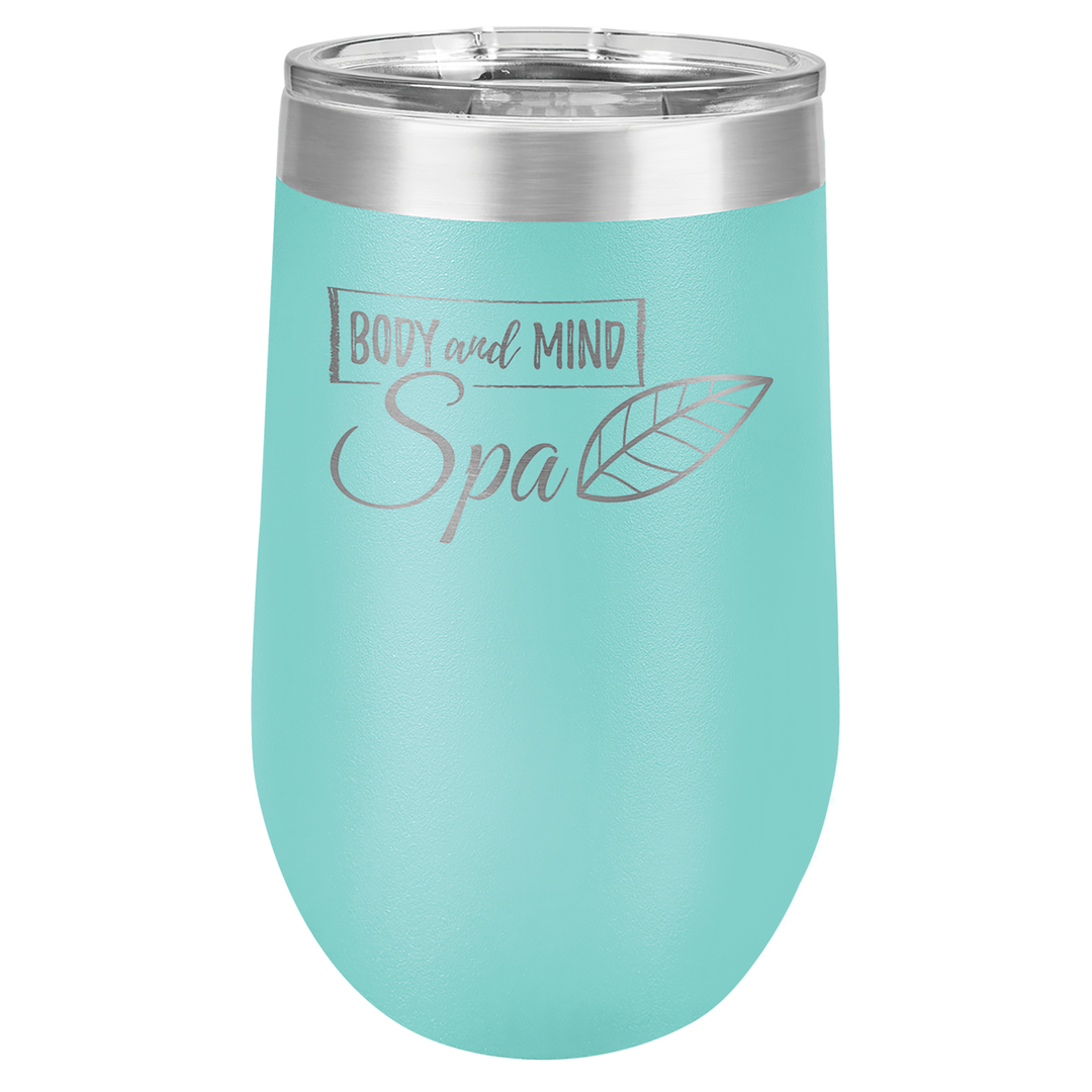 Personalized 16 oz Stemless Wine Tumbler