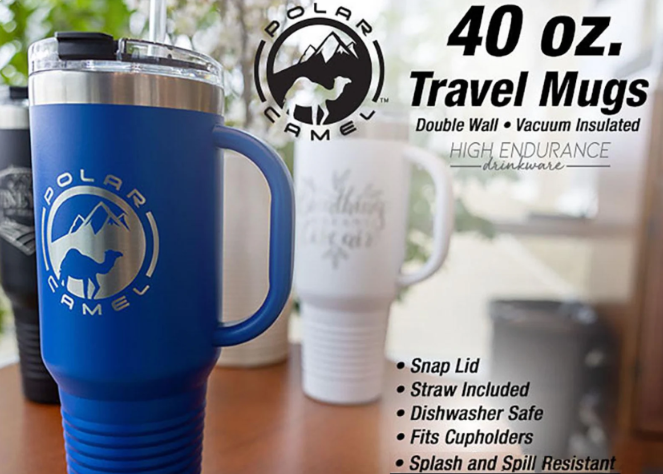 Personalized 40 Oz Travel Mug